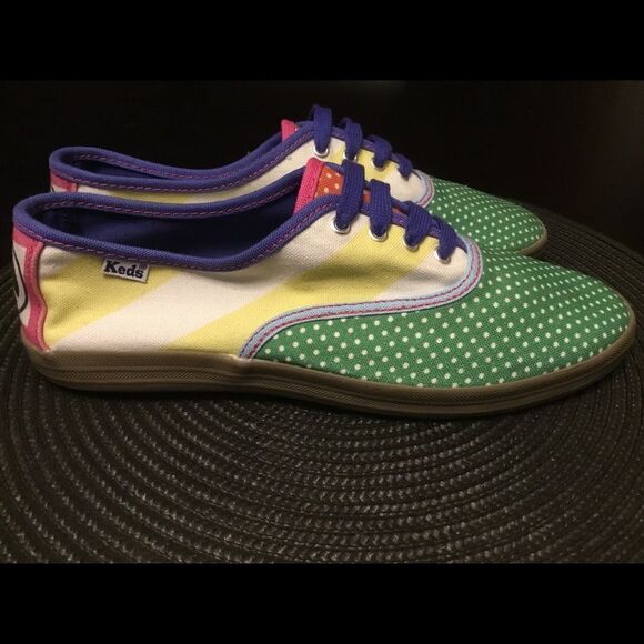 Keds Champion CVO Custom Lace up Sneakers Size 5 - Picture 3 of 7